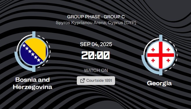 刺激！今晚格鲁吉亚VS波黑谁赢谁出线 波黑胜则西班牙要死磕希腊